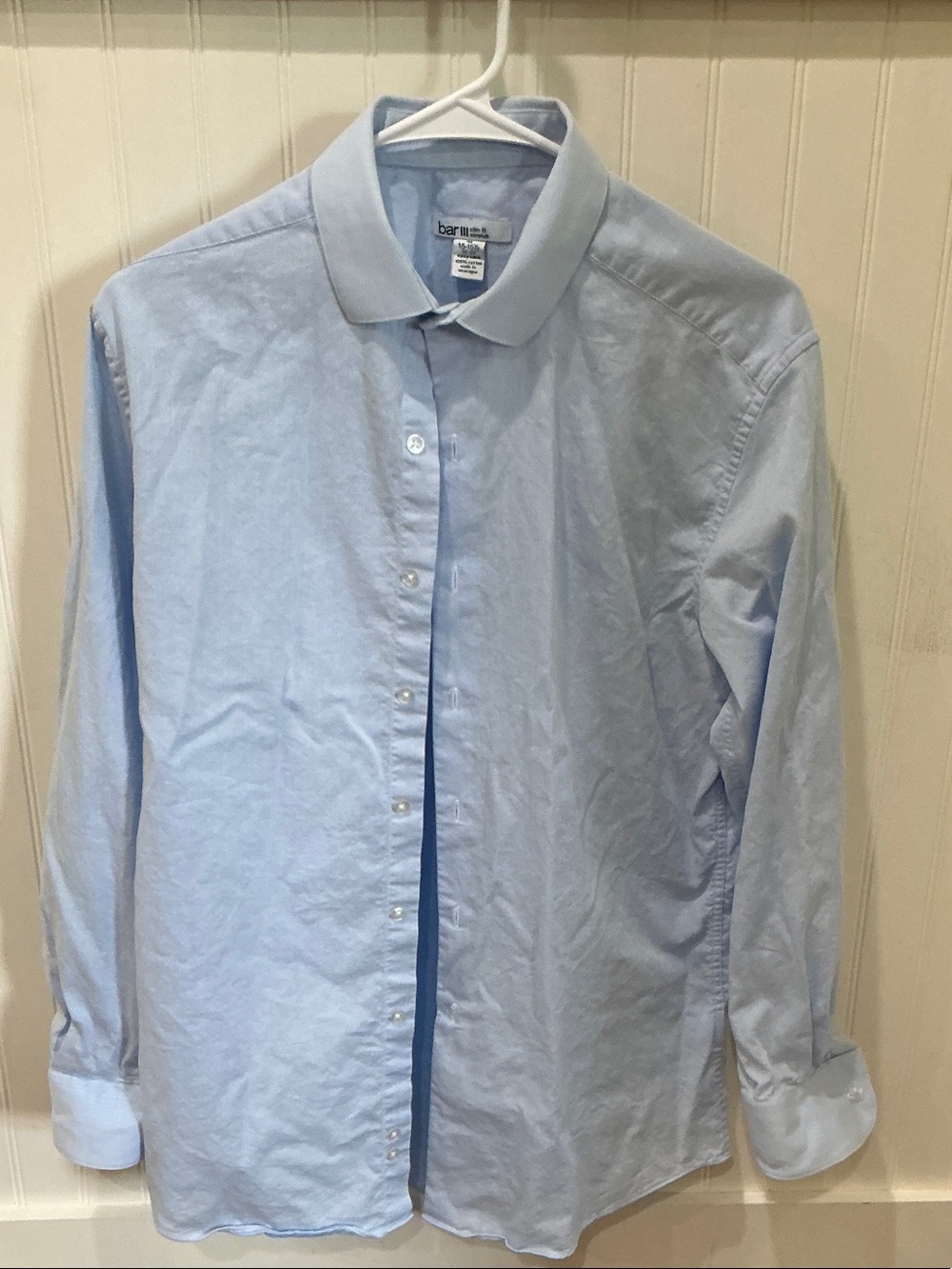 Bar III Pale Blue Men's Dress Shirt